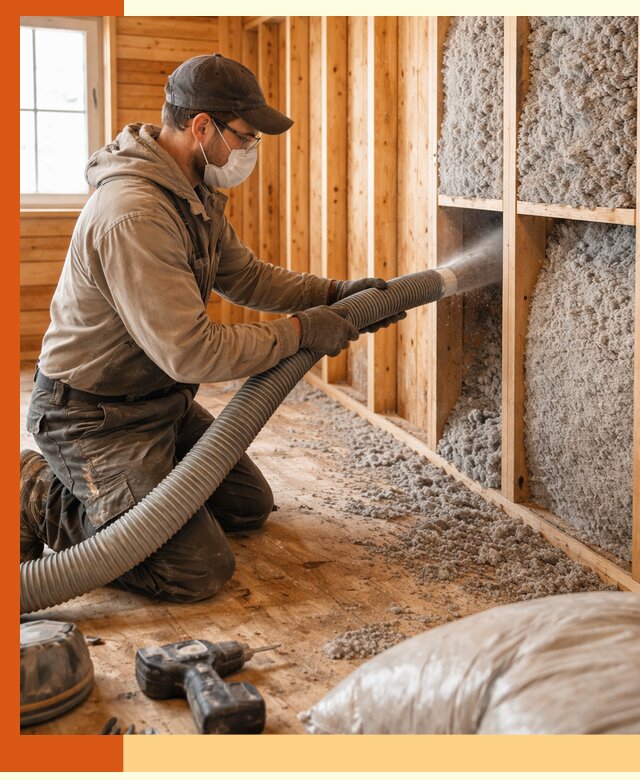 Утепление дачного дома эковатой в Горячем Ключе — быстро и надёжно