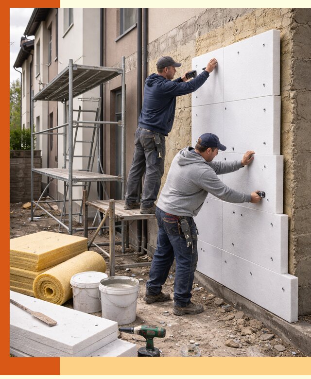 Утепление таунхауса с гарантией комфорта в Горячем Ключе