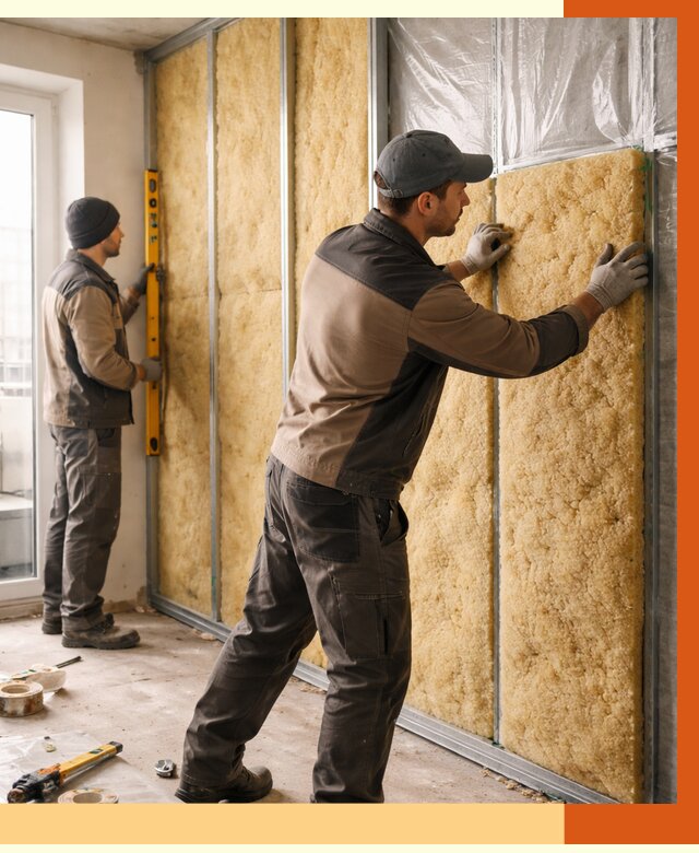 Утепление квартиры изнутри в Горячем Ключе от 4495 руб. за м2 | Проф. работы ТепломастерГрч