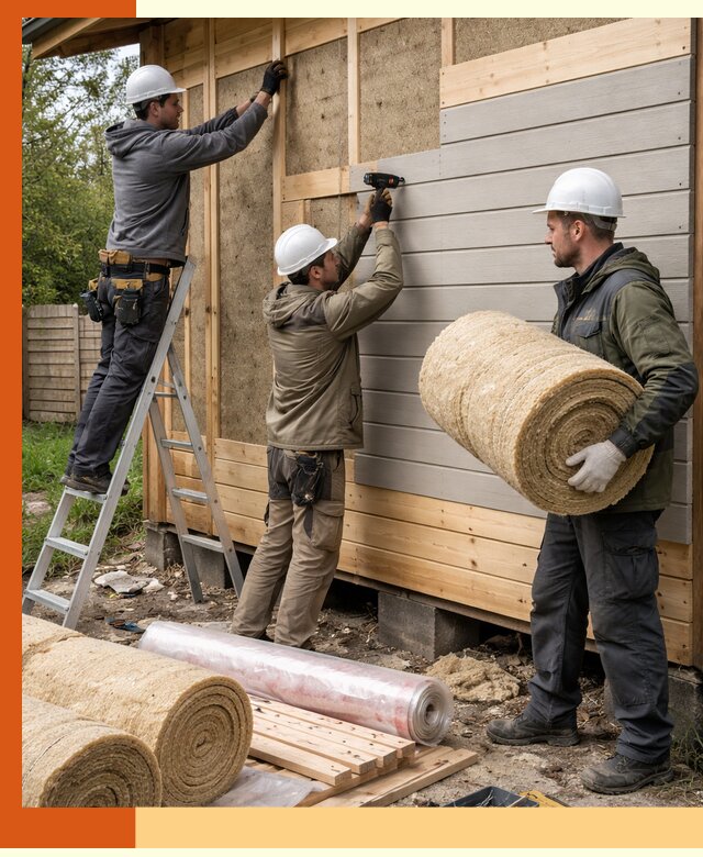 Утепление бани снаружи в Горячем Ключе профессионально и надежно