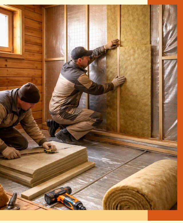 Утепление бани изнутри в Горячем Ключе под ключ от 4340 руб./м² | ТепломастерГрч