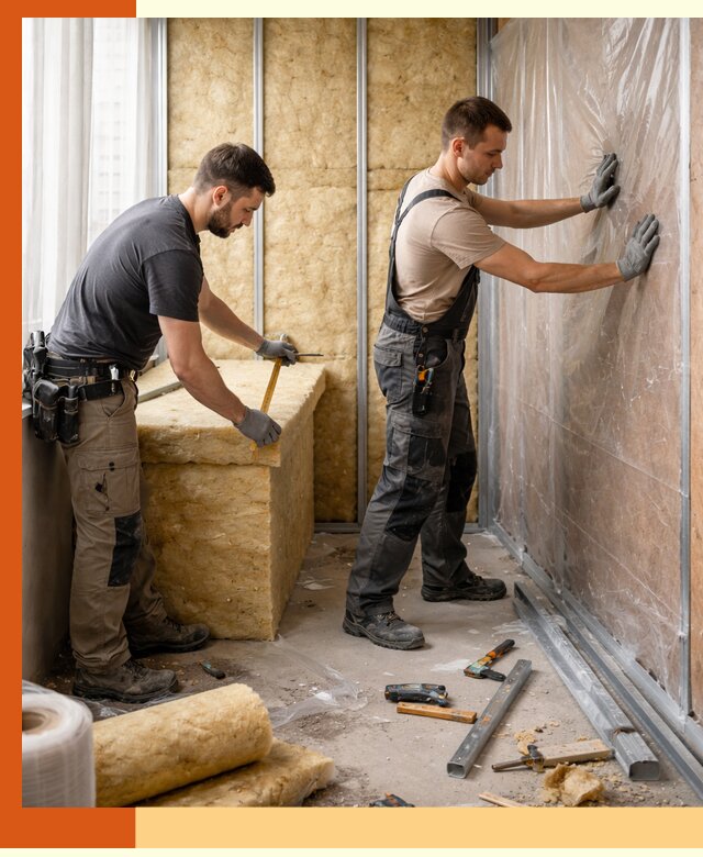 Профессиональное утепление лоджии в Горячем Ключе эффективно и надежно