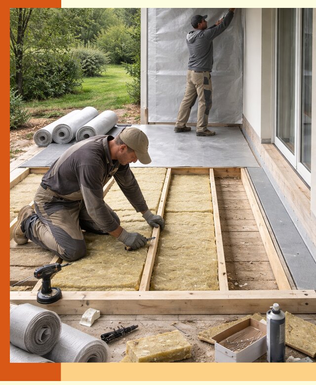 Утепление террасы в Горячем Ключе — тепло и защита круглогодично