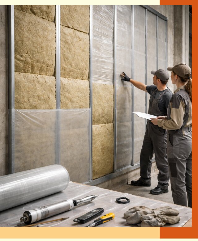 Утепление склада химсырья в Горячем Ключе от 4650 руб. под ключ | ТепломастерГрч