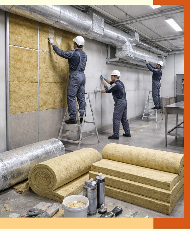 Утепление пищевого цеха в Горячем Ключе от 12916 руб./м² — комплексно под ключ | ТепломастерГрч