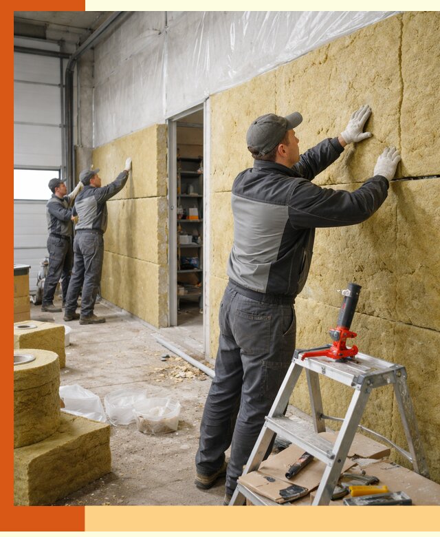 Утепление автосервиса и мастерских в Горячем Ключе качественно и надёжно