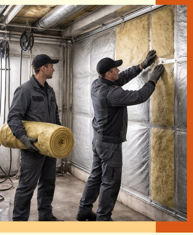 Утепление автомойки в Горячем Ключе от 8783 руб./м2 — комплексное утепление под ключ | ТепломастерГрч