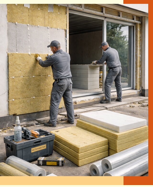 Утепление торгового павильона в Горячем Ключе от 14983 руб./м² под ключ | ТепломастерГрч