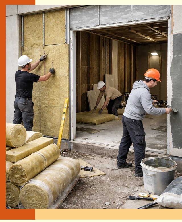 Утепление торгового павильона в Горячем Ключе — качественно и энергоэффективно