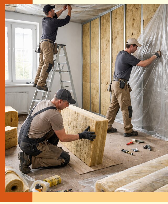 Утепление офисных помещений под ключ в Горячем Ключе