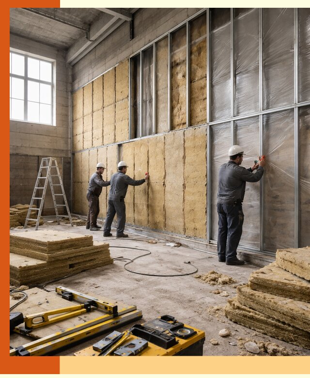 Утепление спортивного зала в Горячем Ключе качественно и недорого