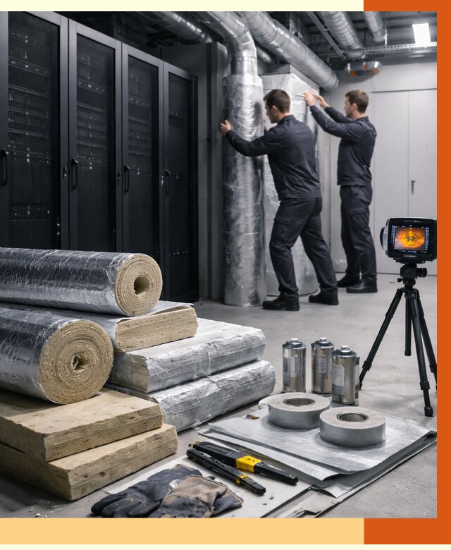 Утепление серверной в Горячем Ключе от 8783 руб./м² — комплексно под ключ | ТепломастерГрч