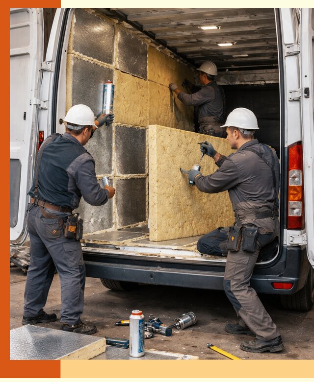 Утепление фургона-рефрижератора в Горячем Ключе для сохранения температуры