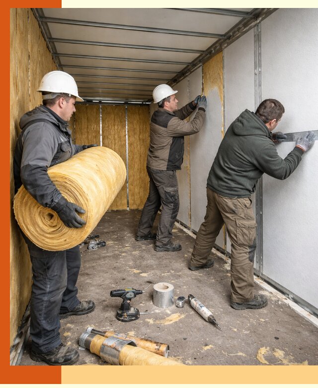 Утепление рефрижераторного контейнера в Горячем Ключе профессионально и надежно