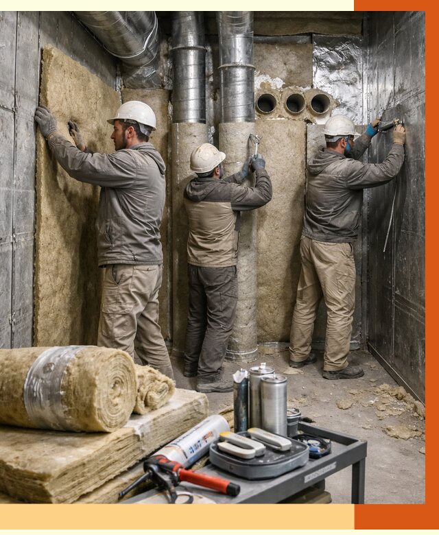 Утепление венткамеры в Горячем Ключе под ключ от 1498 руб. — профессионально | ТепломастерГрч