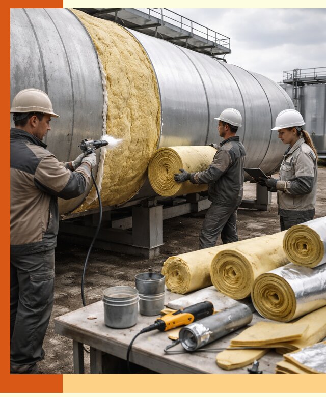 Утепление цистерны в Горячем Ключе — утеплители и монтаж под ключ