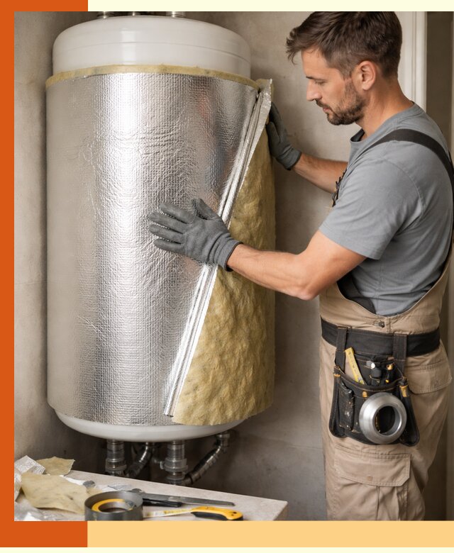 Утепление бойлера в Горячем Ключе для снижения теплопотерь и экономии энергии