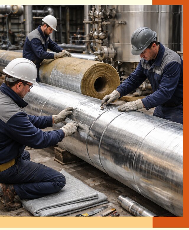 Утепление технологического оборудования в Горячем Ключе от 4340 руб. за м2 | ТепломастерГрч