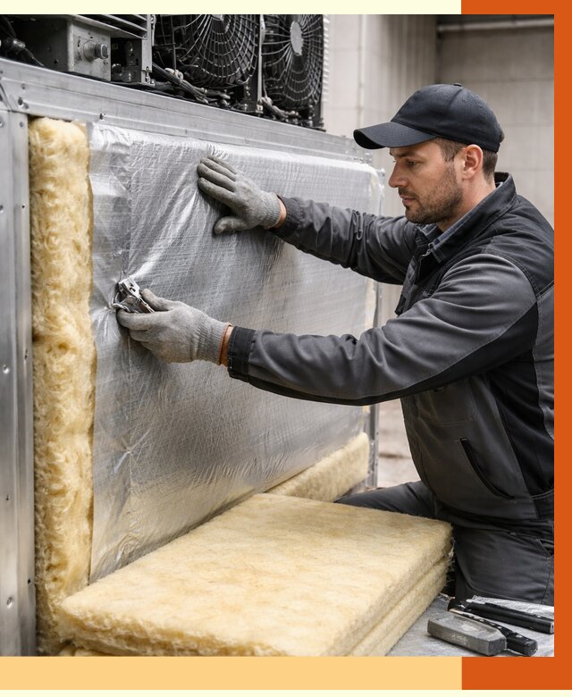 Утепление холодильного агрегата в Горячем Ключе от 8783 руб. под ключ | ТепломастерГрч