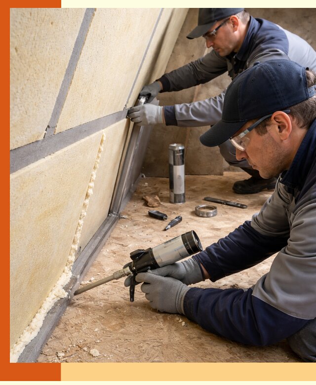 Герметизация стыков ППУ в Горячем Ключе — надежное уплотнение швов