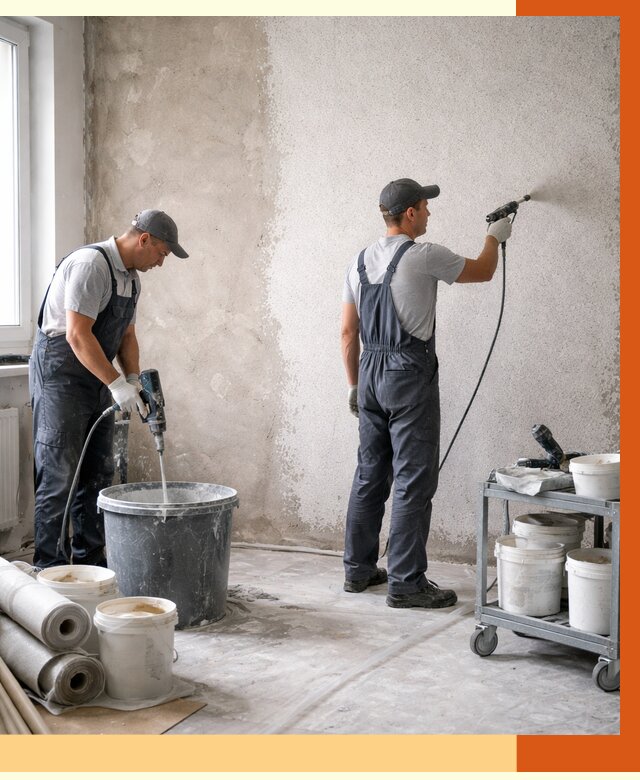 Утепление стен жидкой теплоизоляцией в Горячем Ключе от 4340 руб/м² | ТепломастерГрч