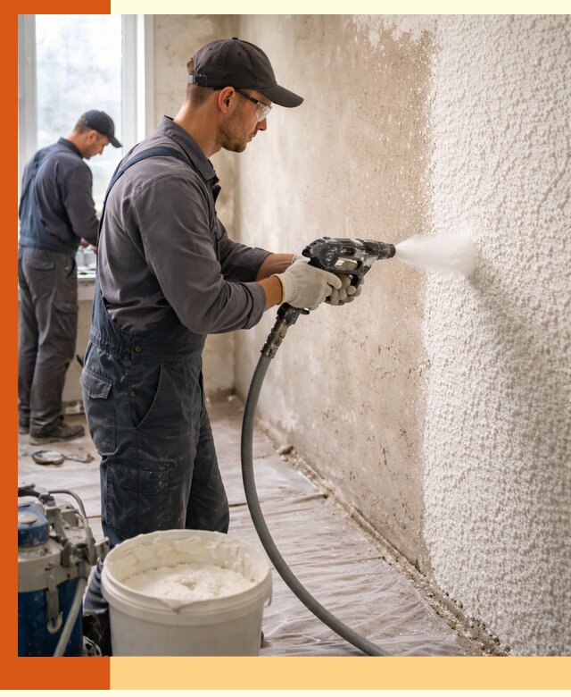 Утепление стен жидкой теплоизоляцией в Горячем Ключе для квартир и домов