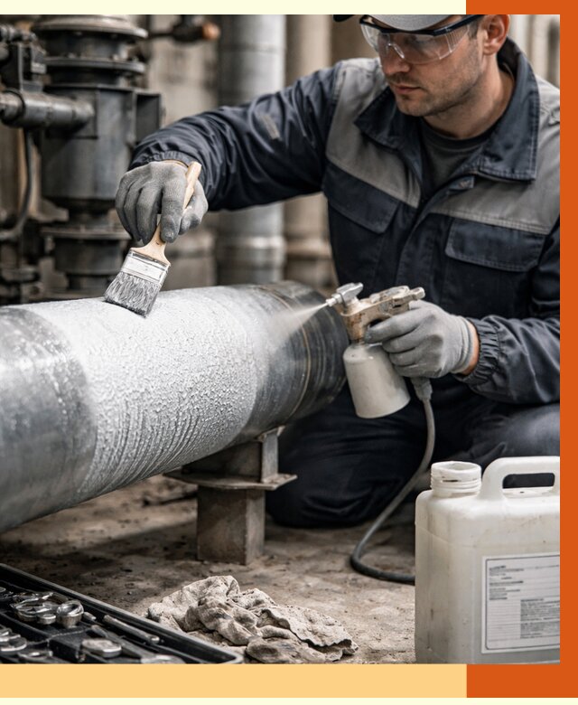 Утепление оборудования жидкой теплоизоляцией в Горячем Ключе от 4650 руб. | ТепломастерГрч