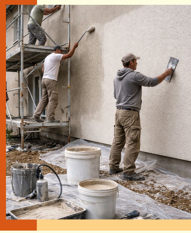 Утепление фасада жидкой пробкой в Горячем Ключе