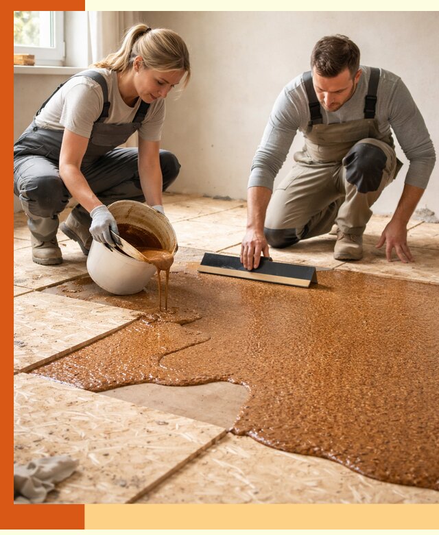 Утепление пола жидкой пробкой в Горячем Ключе для квартир и домов