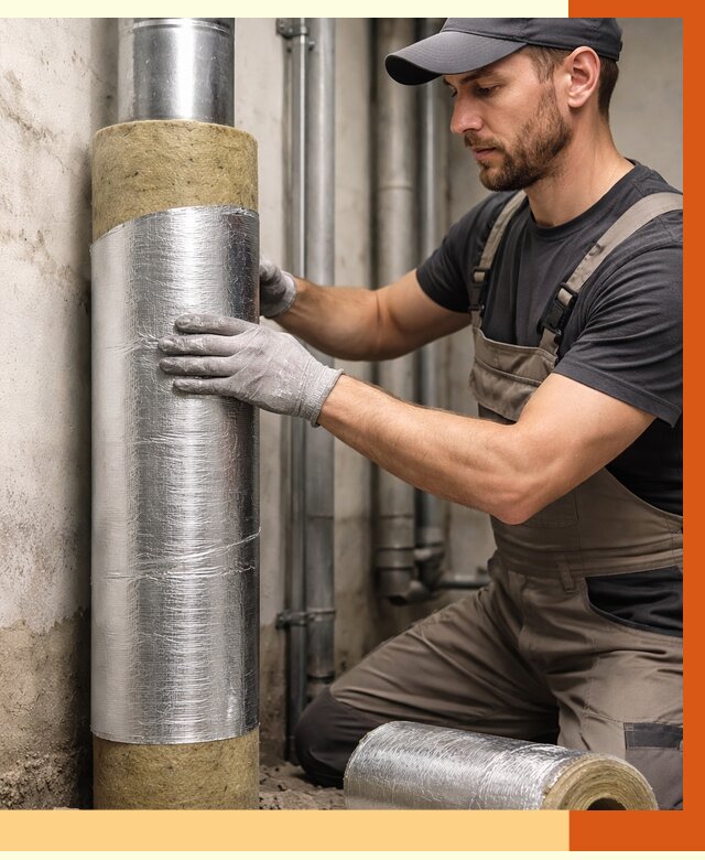 Шумоизоляция труб в Горячем Ключе от 1240 руб. — шумоподавление и звукоизоляция труб | ТепломастерГрч