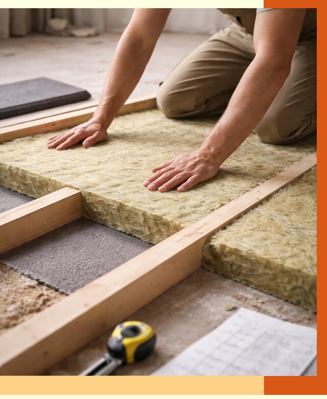 Шумоизоляция пола в Горячем Ключе от 1292 руб./м² — профессиональная звукоизоляция | ТепломастерГрч