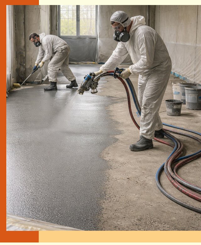 Гидроизоляция полимочевиной полов и конструкций в Горячем Ключе