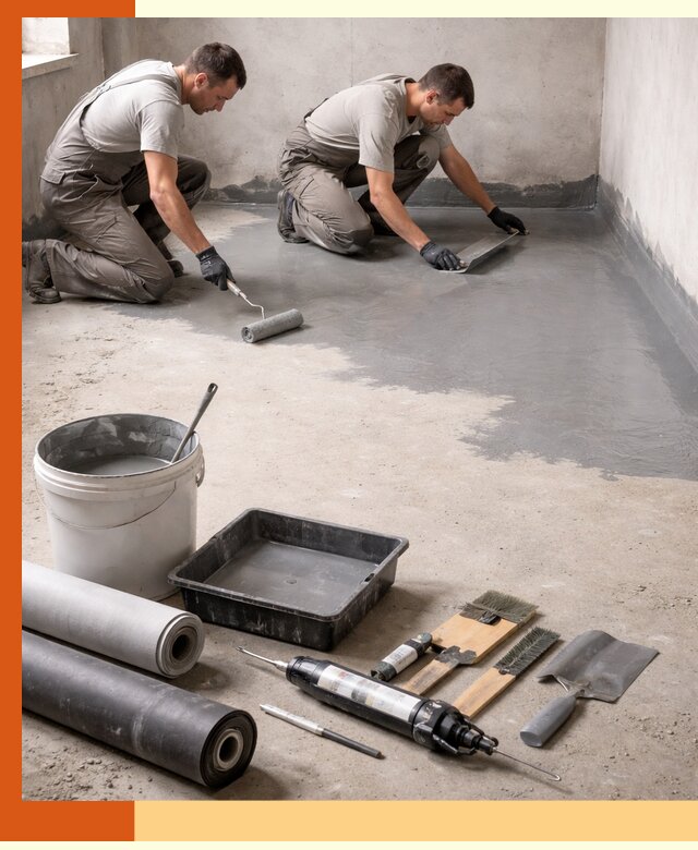 Гидроизоляция пола в Горячем Ключе — надежная защита от влаги и протечек