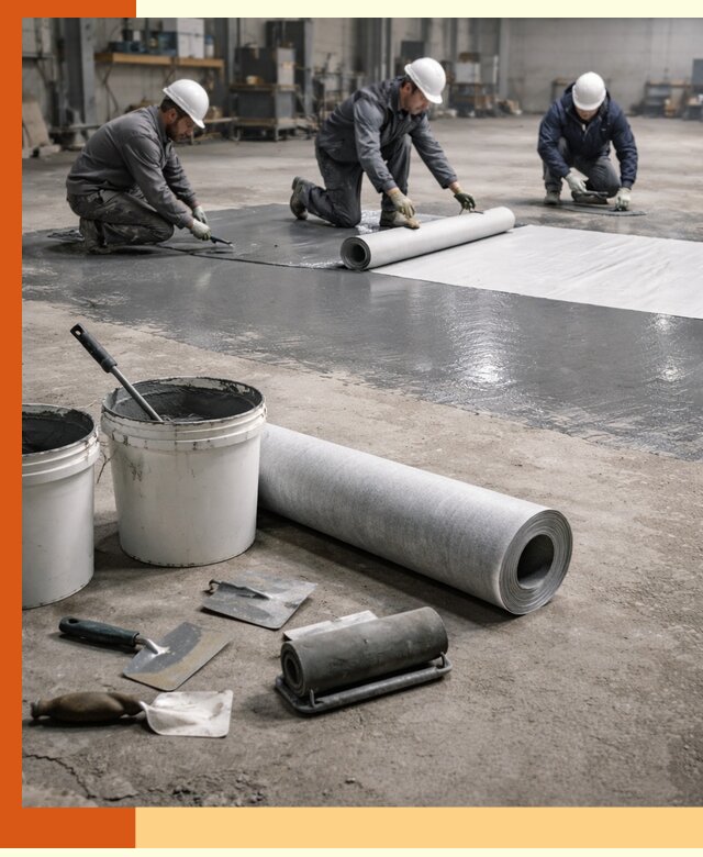 Гидроизоляция промышленного пола в Горячем Ключе — защита и долговечность