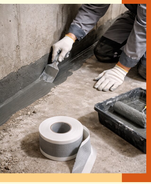 Гидроизоляция швов и герметизация стыков в Горячем Ключе от 1292 руб. | ТепломастерГрч