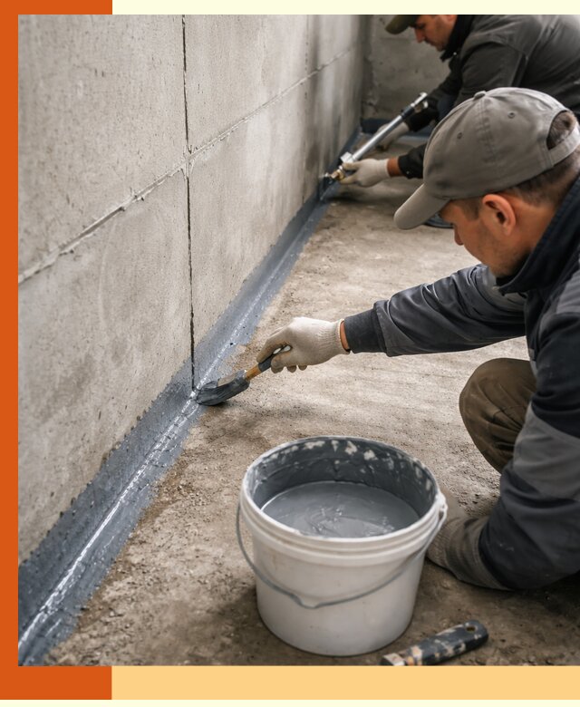 Гидроизоляция швов зданий и конструкций в Горячем Ключе