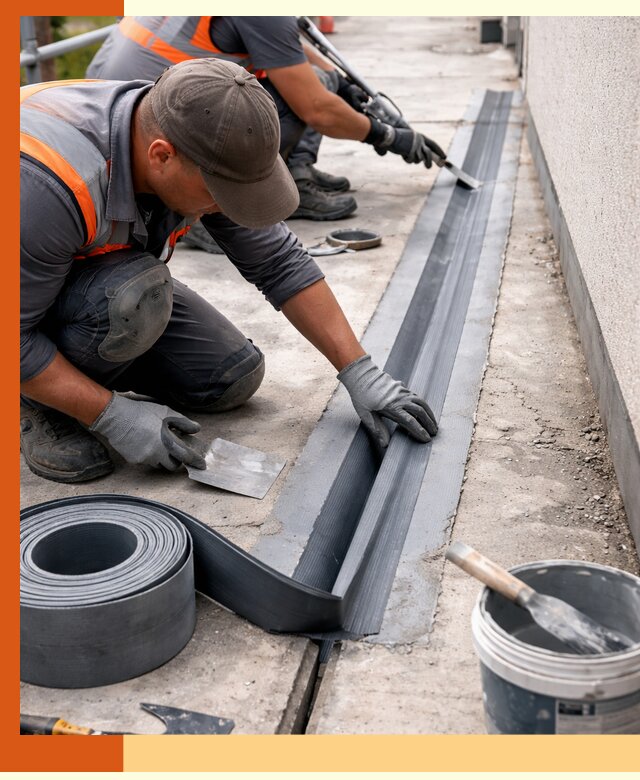 Гидроизоляция деформационного шва в Горячем Ключе профессионально и надежно