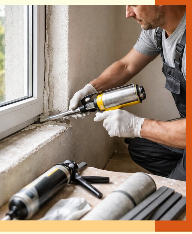 Герметизация стыков и примыканий в Горячем Ключе от 1240 руб. под ключ | ТепломастерГрч