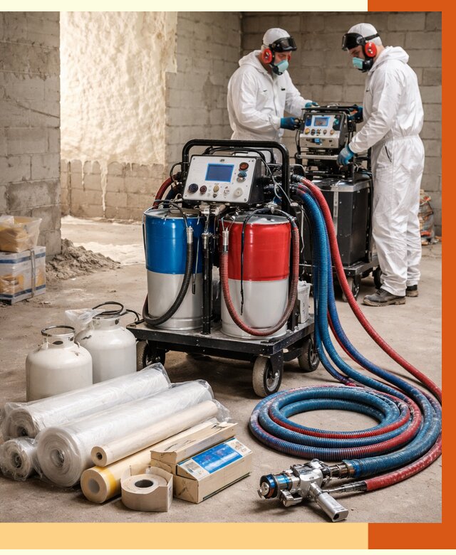 Аренда установки для напыления ППУ в Горячем Ключе от 36166 руб. | ТепломастерГрч