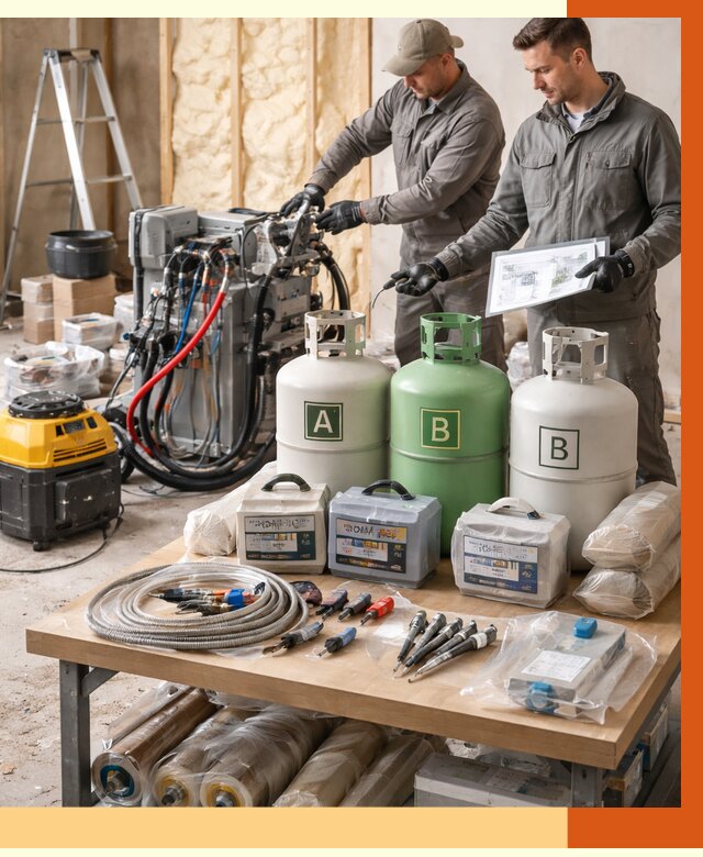 Продажа компонентов ППУ с консультацией в Горячем Ключе от 4340 руб. | ТепломастерГрч